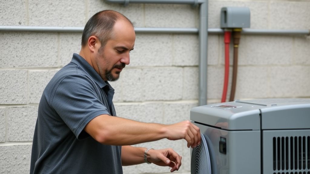 Our team working on an appliance repair
